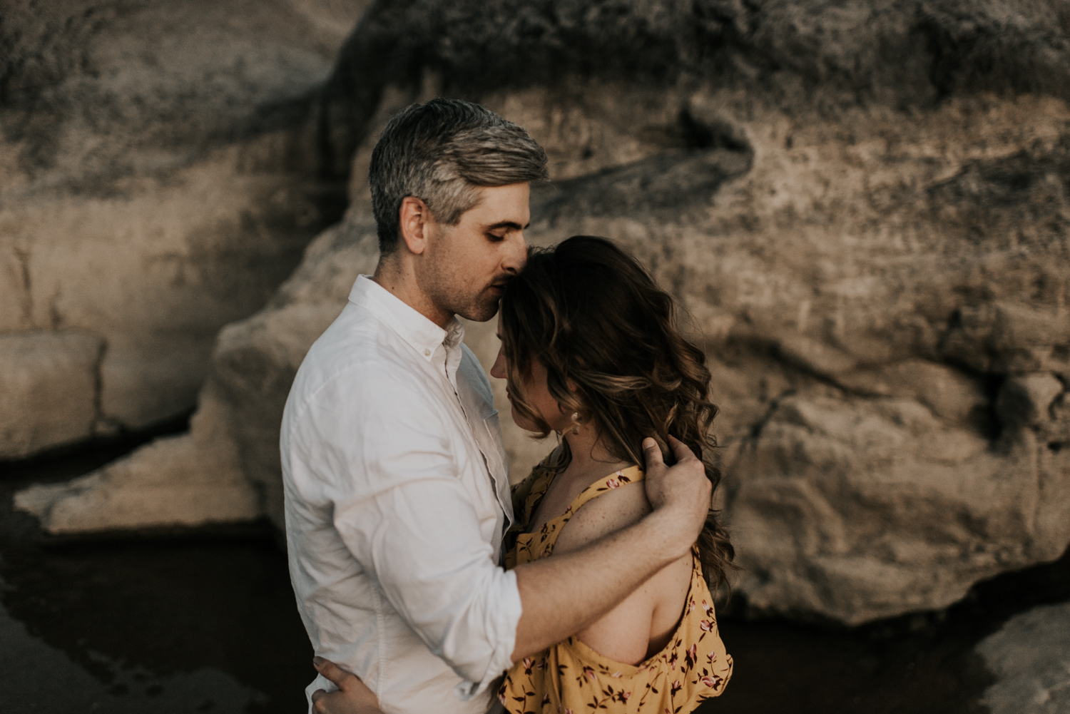 Texas Hill Country Adventurous Engagement Session at Collective Retreats and Pedernales Falls, Texas