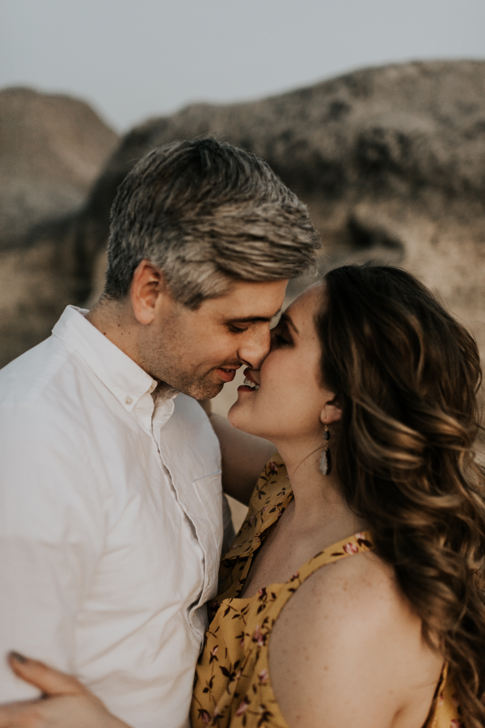 Texas Hill Country Adventurous Engagement Session at Collective Retreats and Pedernales Falls, Texas