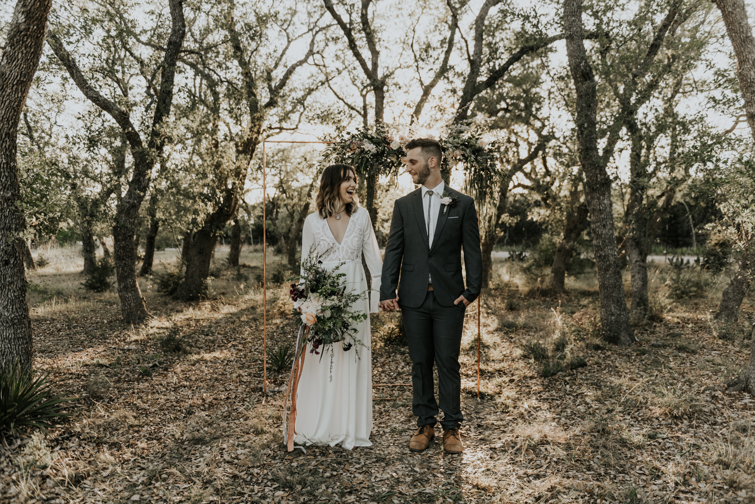 Intimate Vow Renewal in the Texas Hill Country
