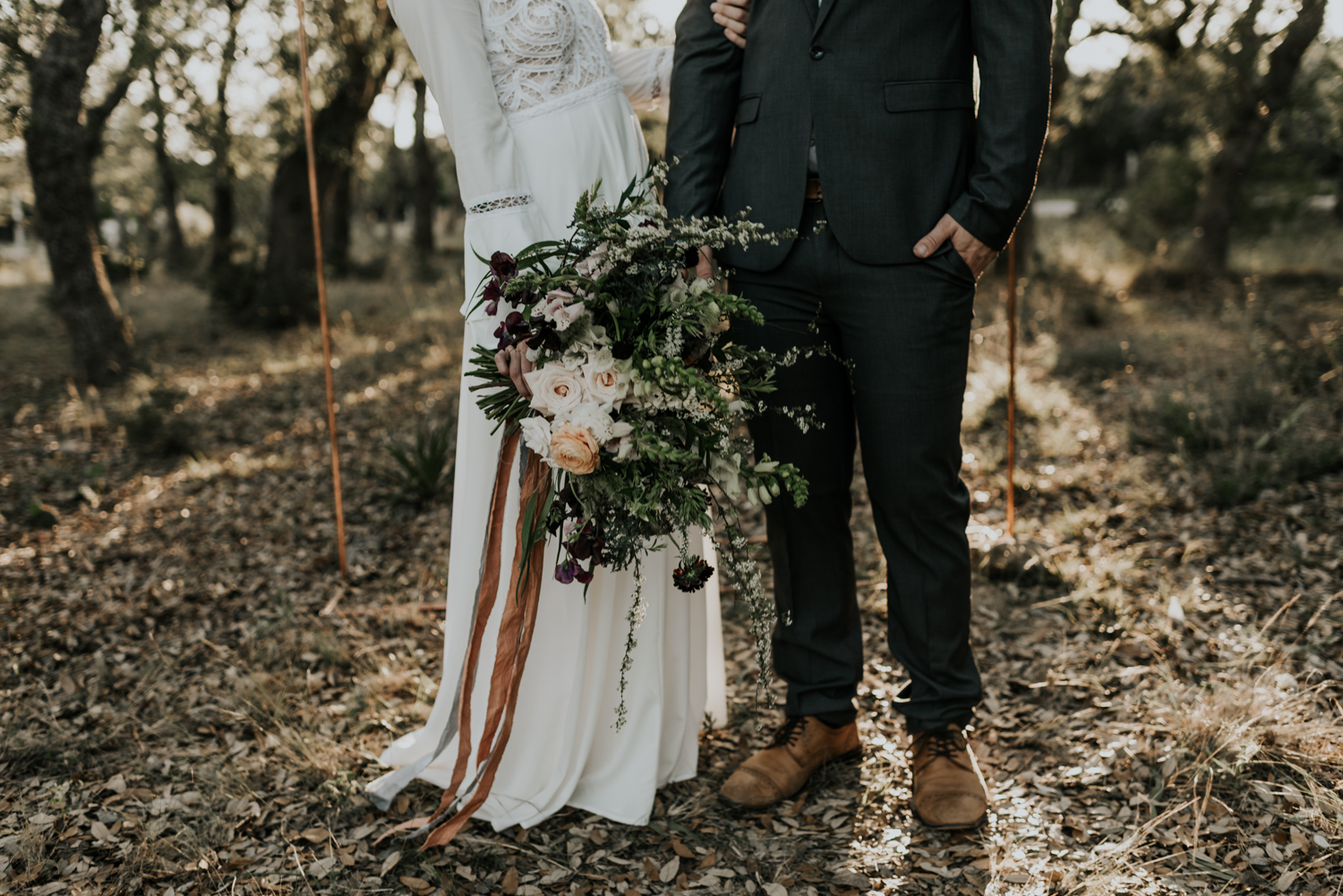 Intimate Vow Renewal in the Texas Hill Country