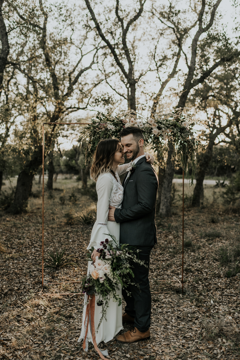 Intimate Vow Renewal in the Texas Hill Country