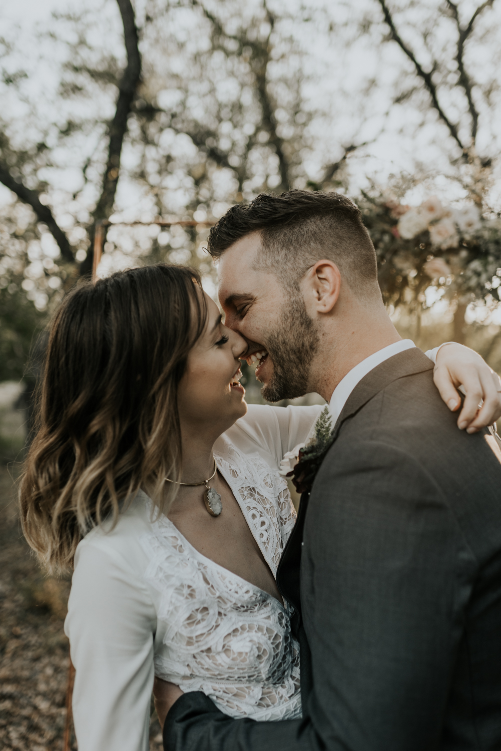 Intimate Vow Renewal in the Texas Hill Country