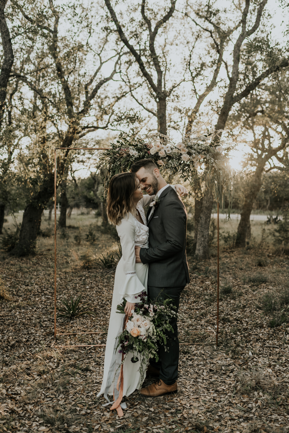 Intimate Vow Renewal in the Texas Hill Country