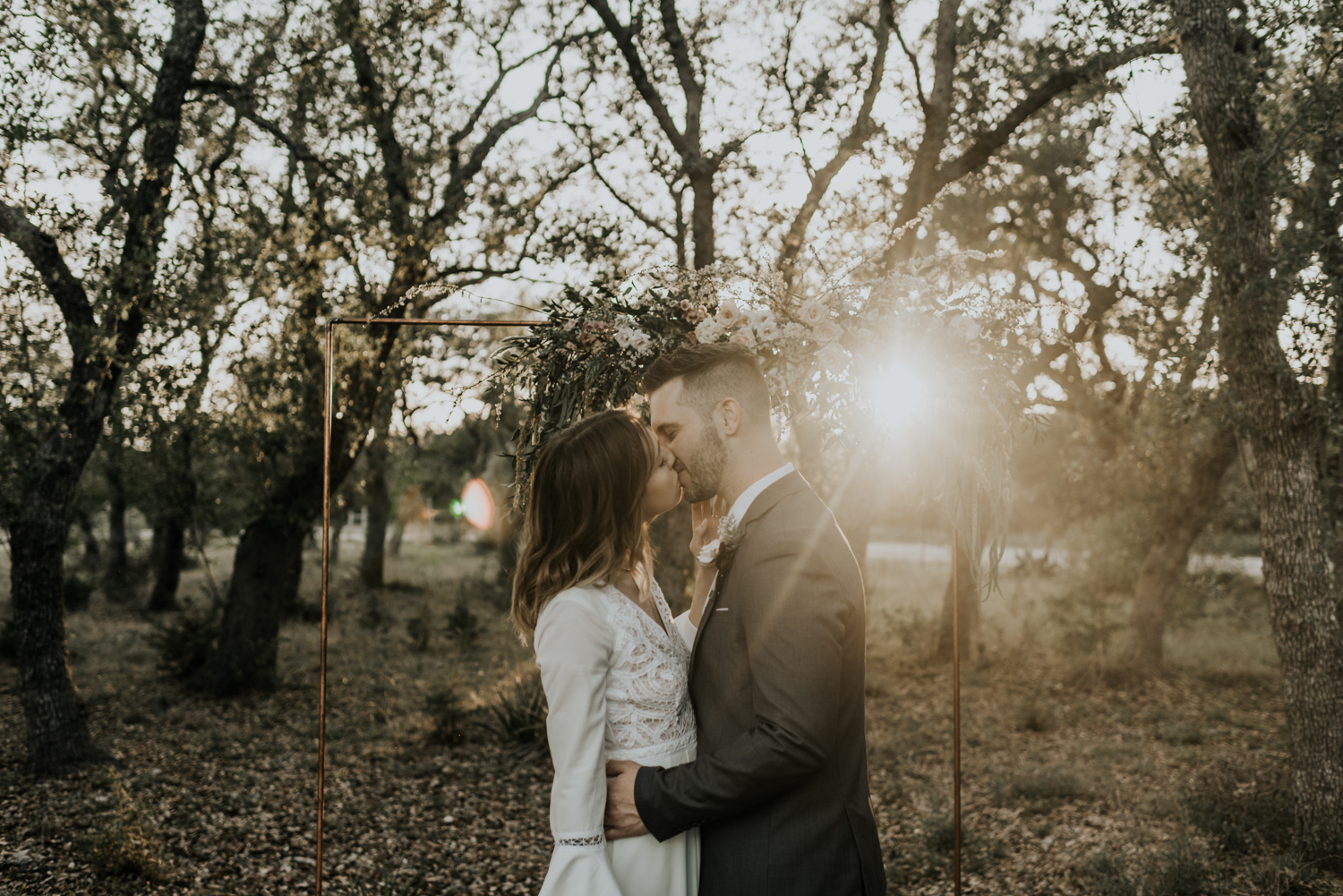 Intimate Vow Renewal in the Texas Hill Country