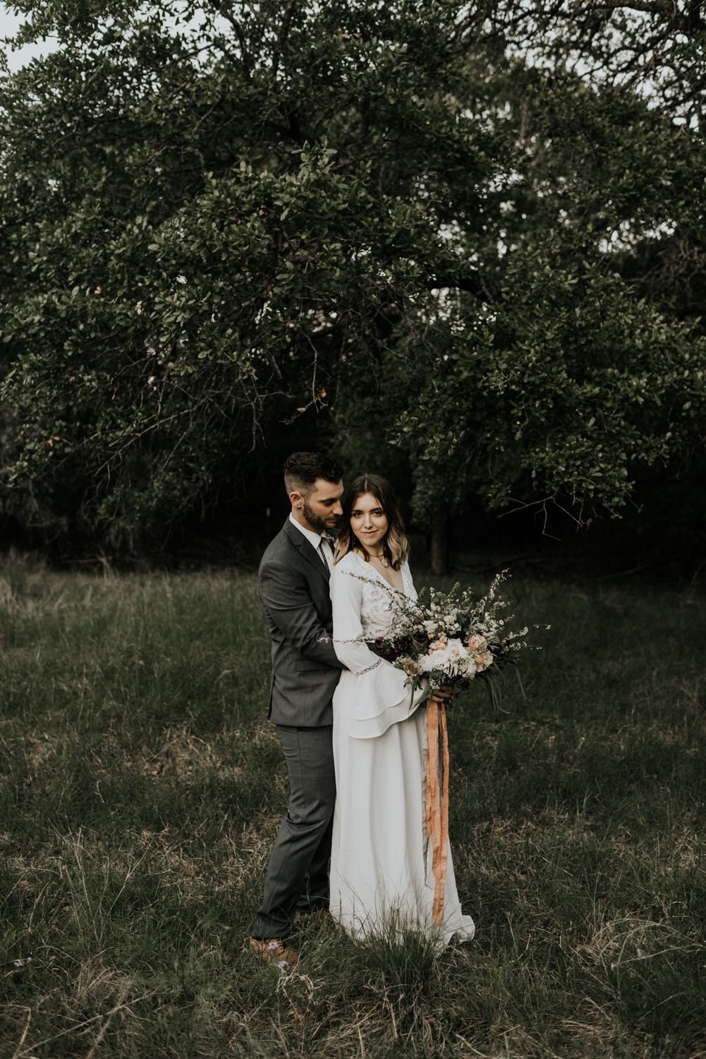 Intimate Vow Renewal in the Texas Hill Country