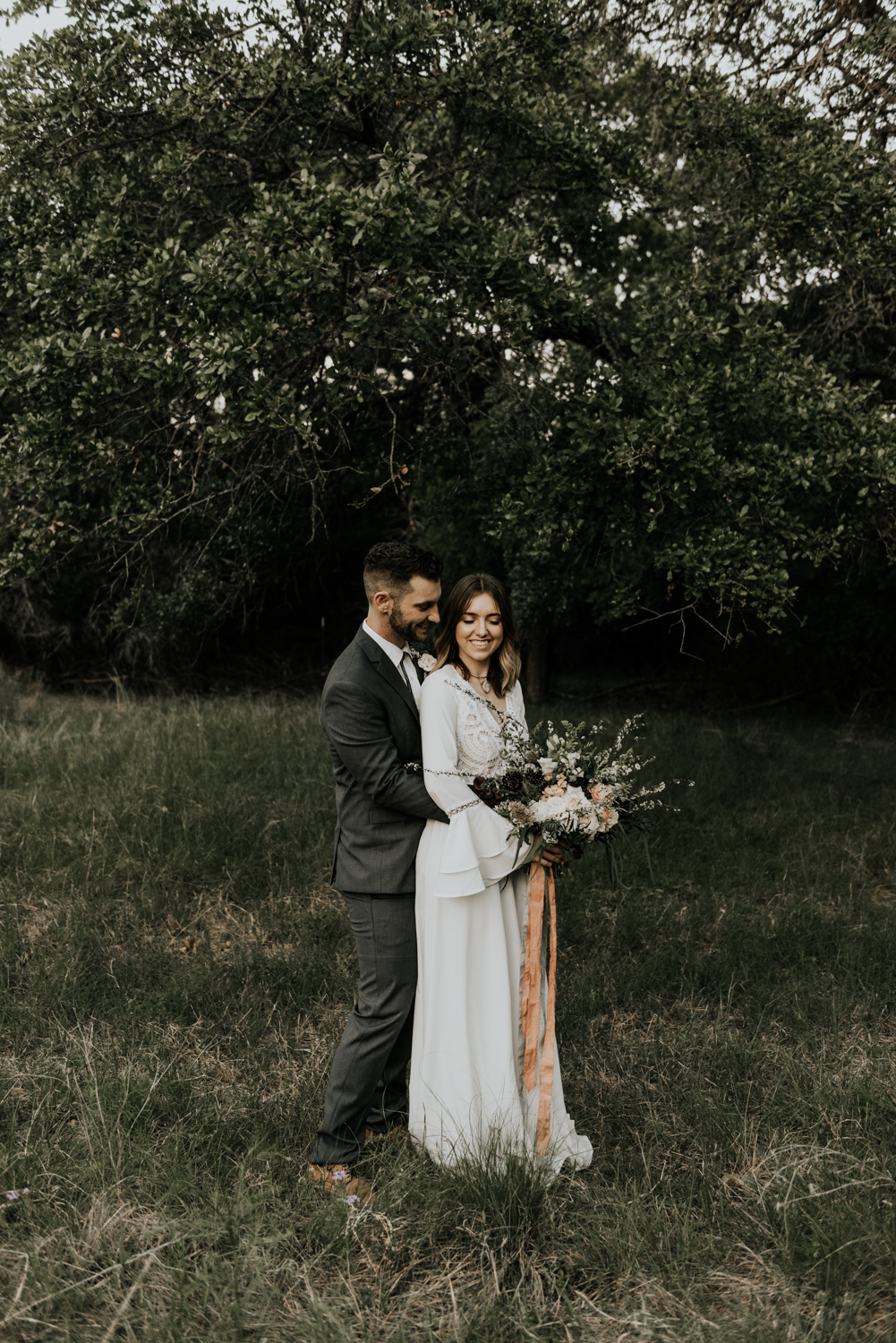 Intimate Vow Renewal in the Texas Hill Country