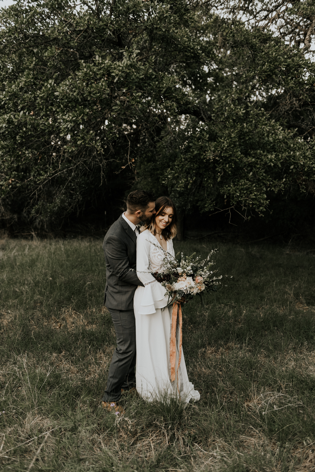 Intimate Vow Renewal in the Texas Hill Country