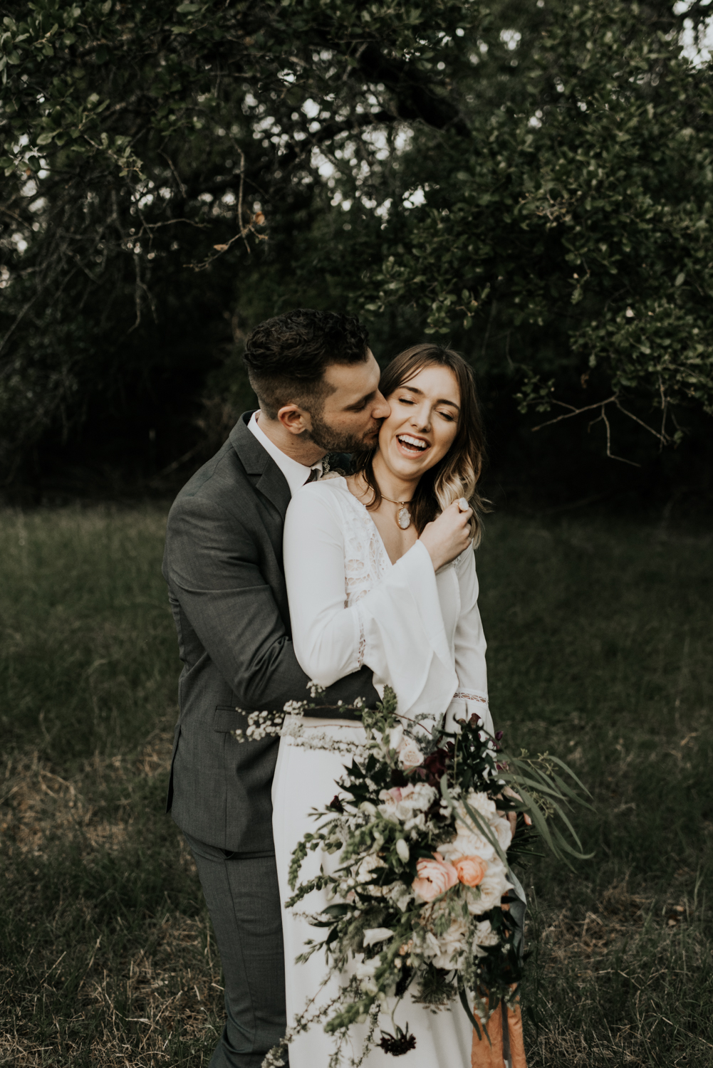 Intimate Vow Renewal in the Texas Hill Country