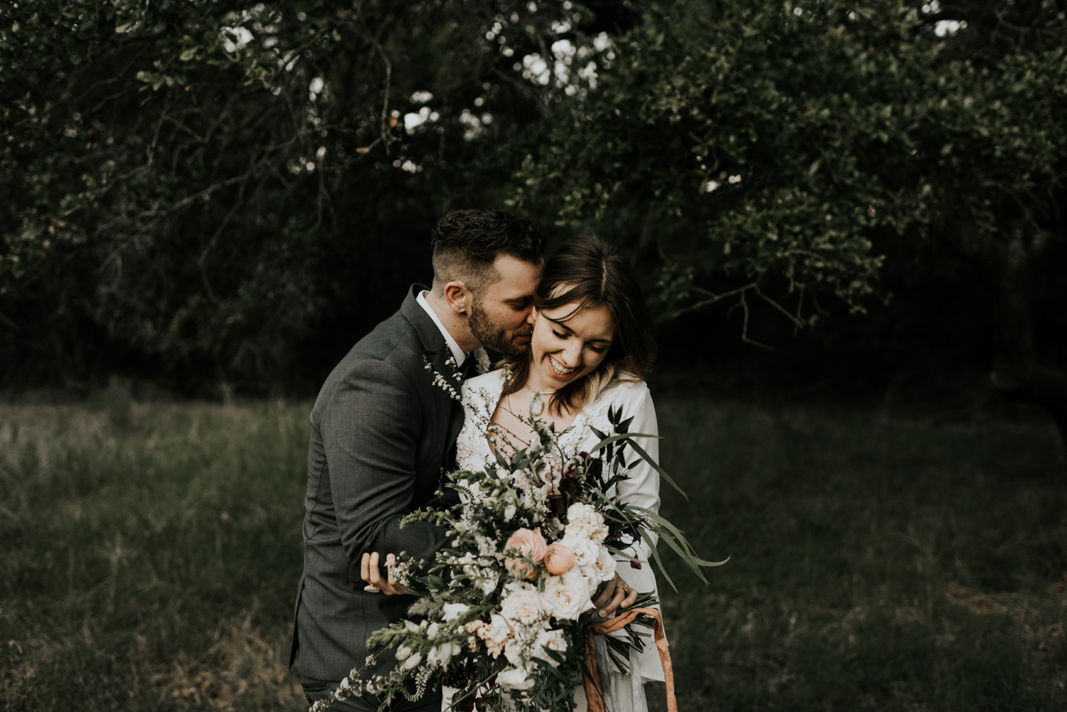 Intimate Vow Renewal in the Texas Hill Country