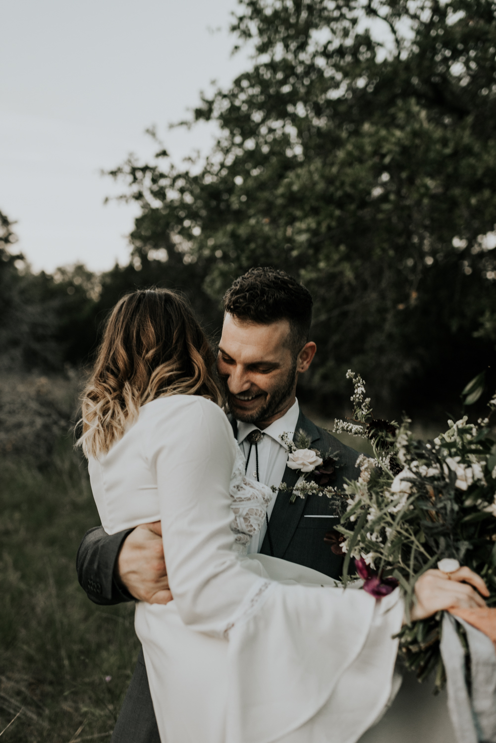 Intimate Vow Renewal in the Texas Hill Country