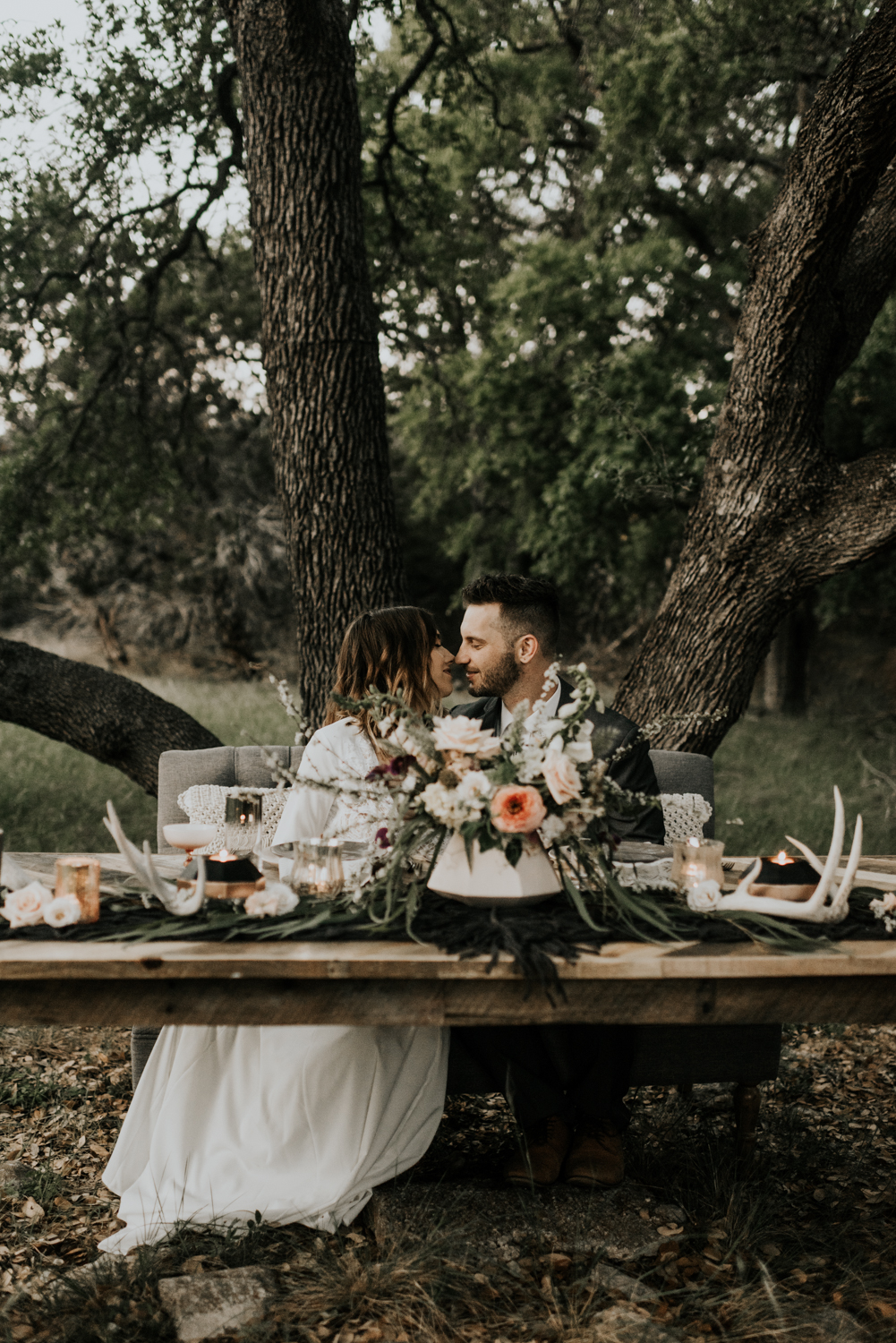 Intimate Vow Renewal in the Texas Hill Country