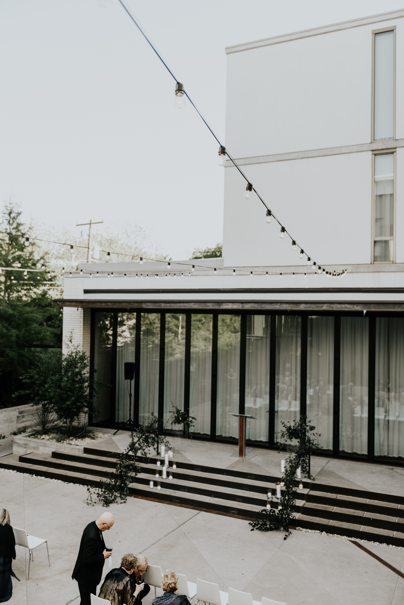 Intimate Wedding Ceremony Photos at South Congress Hotel in Austin, Texas