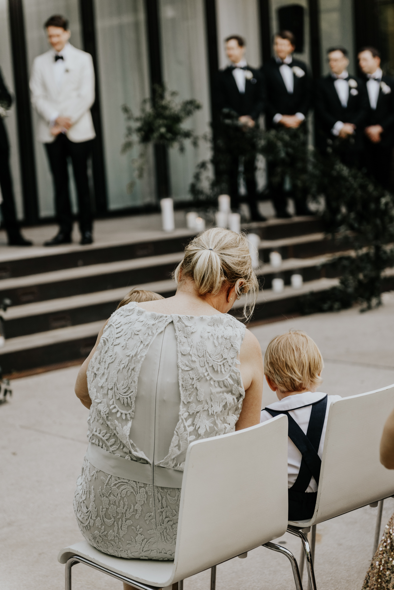 Intimate Wedding day moments at South Congress Hotel in Austin, Texas