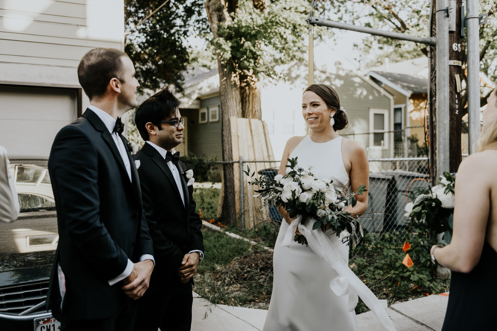 Intimate Wedding Day Ceremony Photos in Austin, Texas