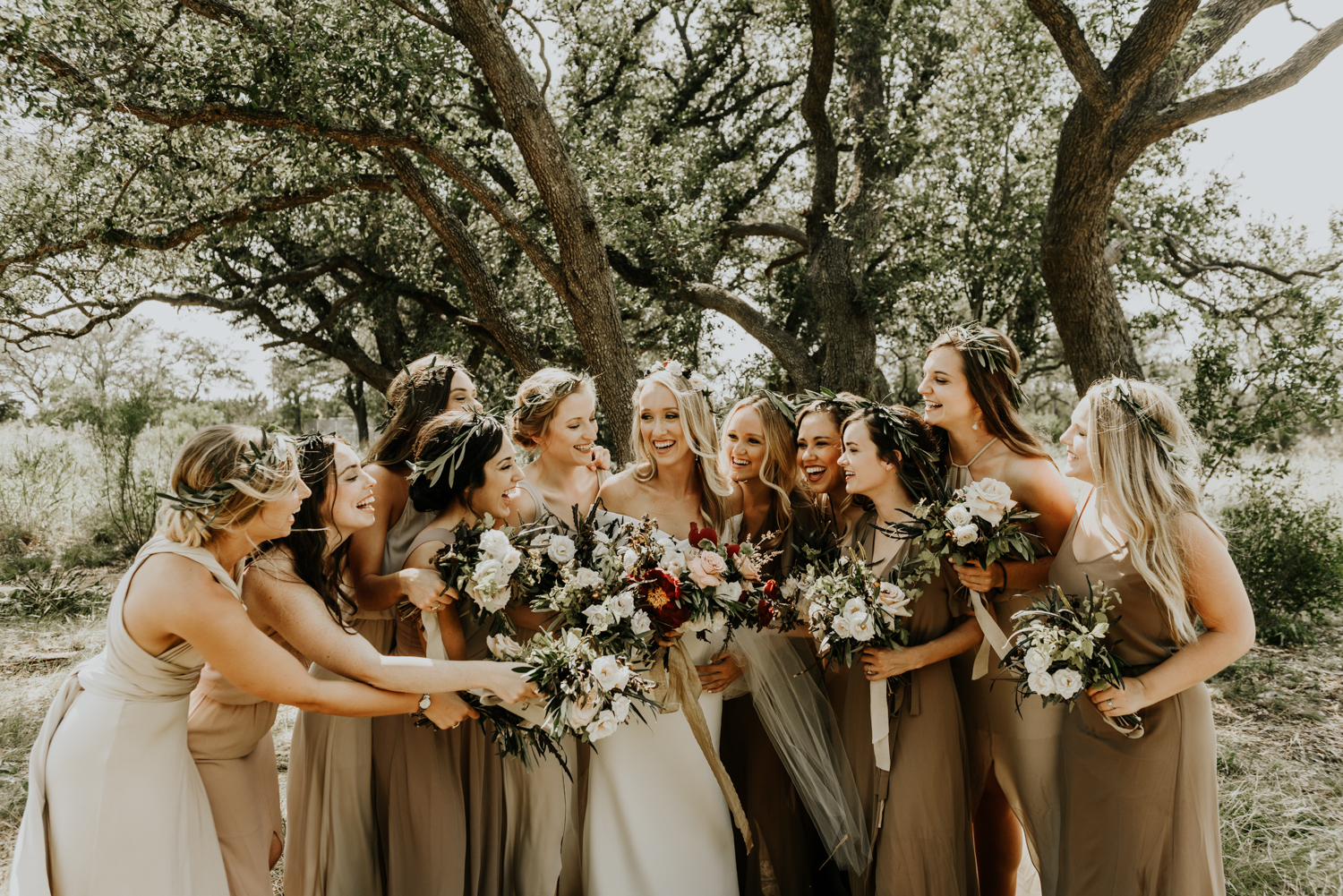 Boho Modern Wedding at the Prospect House in Dripping Springs, Texas