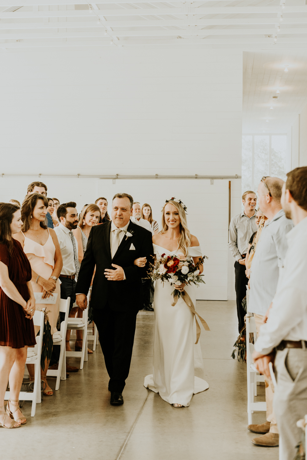 Boho Modern Wedding at the Prospect House in Dripping Springs, Texas