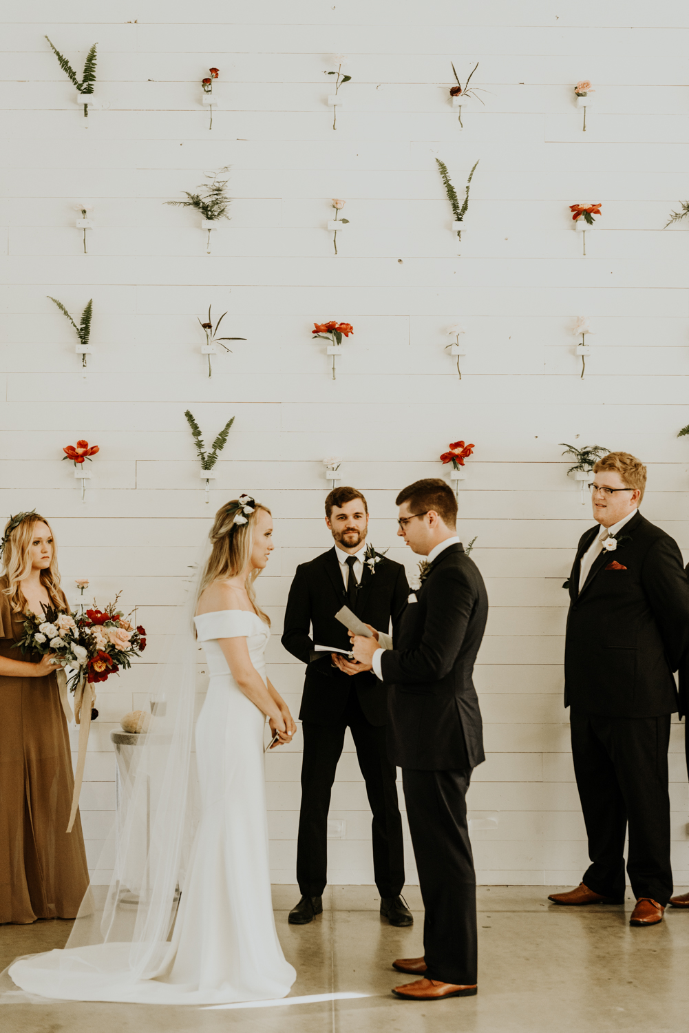 Boho Modern Wedding at the Prospect House in Dripping Springs, Texas