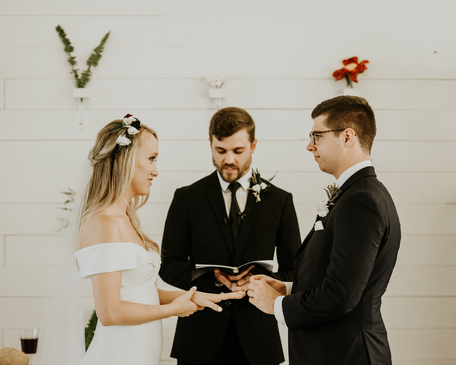 Boho Modern Wedding at the Prospect House in Dripping Springs, Texas