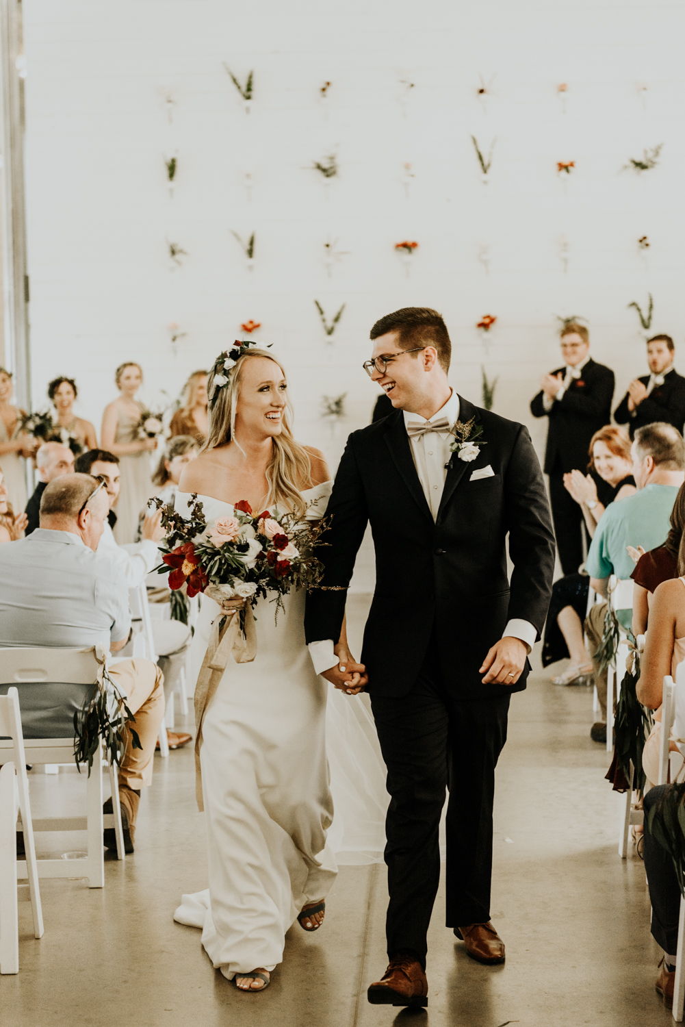 Boho Modern Wedding at the Prospect House in Dripping Springs, Texas