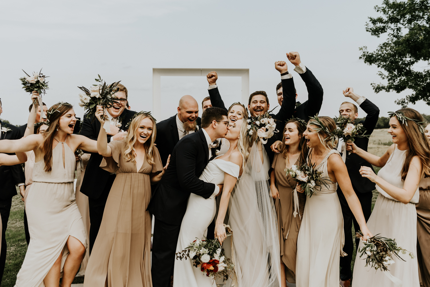 Boho Modern Wedding at the Prospect House in Dripping Springs, Texas