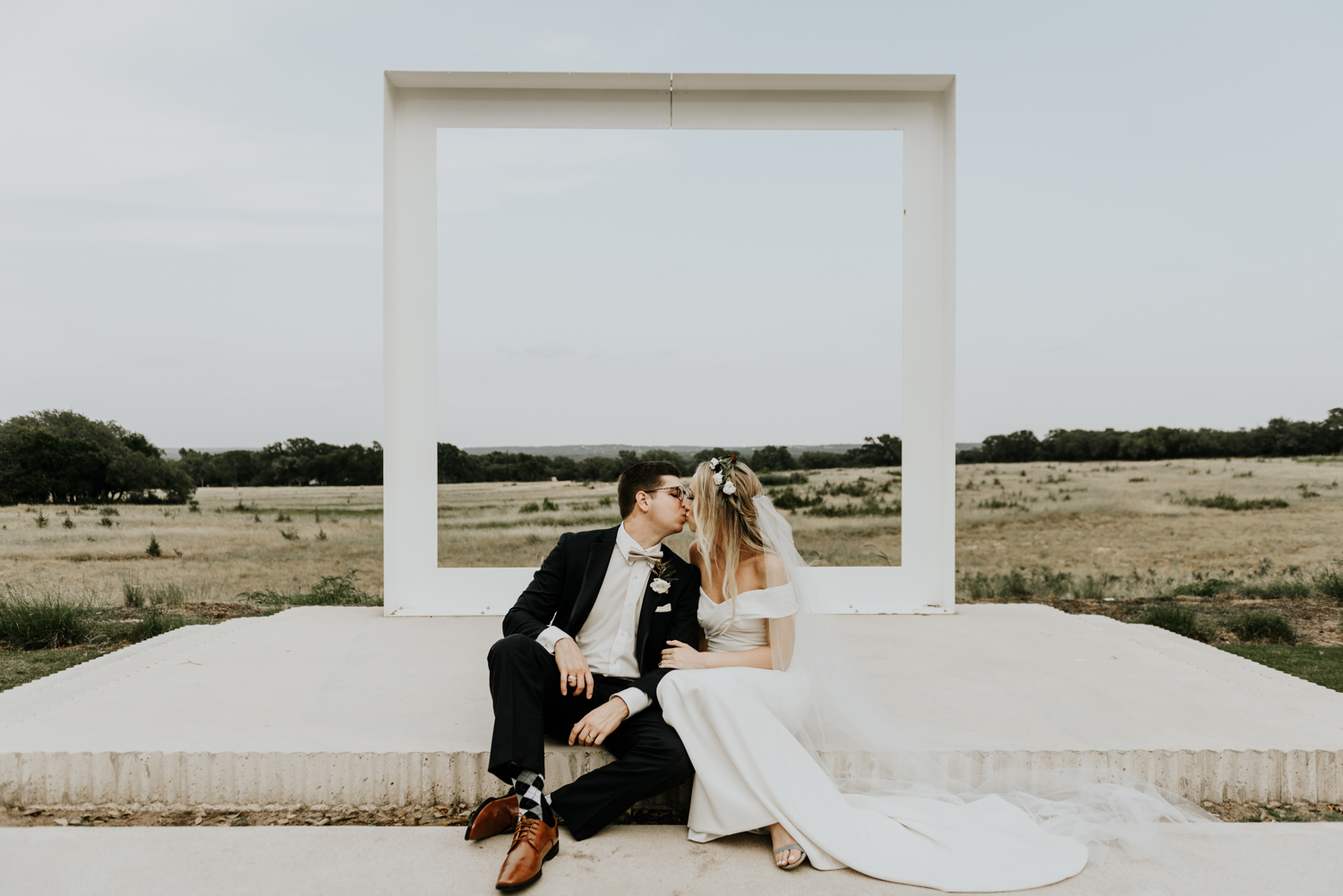 Boho Modern Wedding at the Prospect House in Dripping Springs, Texas