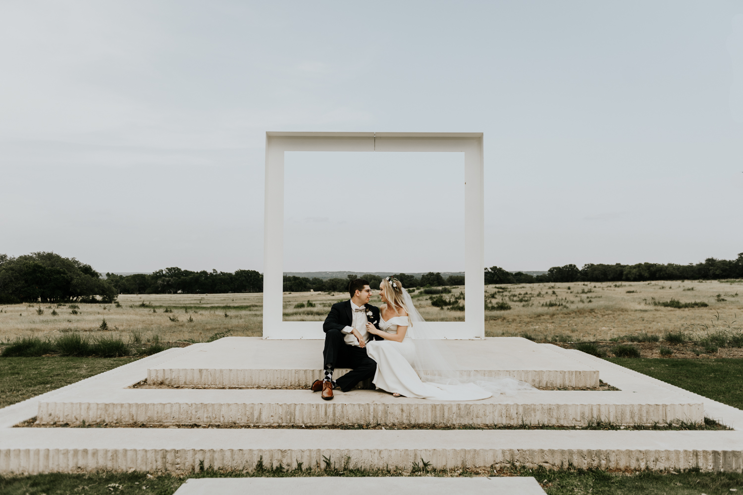 Boho Modern Wedding at the Prospect House in Dripping Springs, Texas