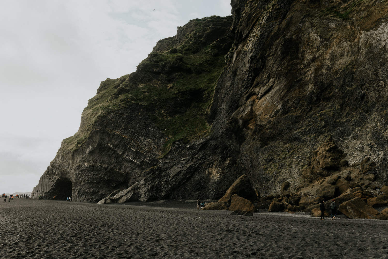 Black Sand beach Adventurous Couples Session in Vik, Iceland