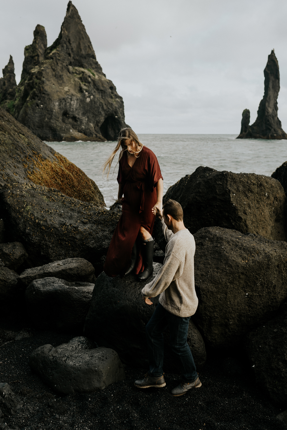 Adventurous Couples Session in Iceland