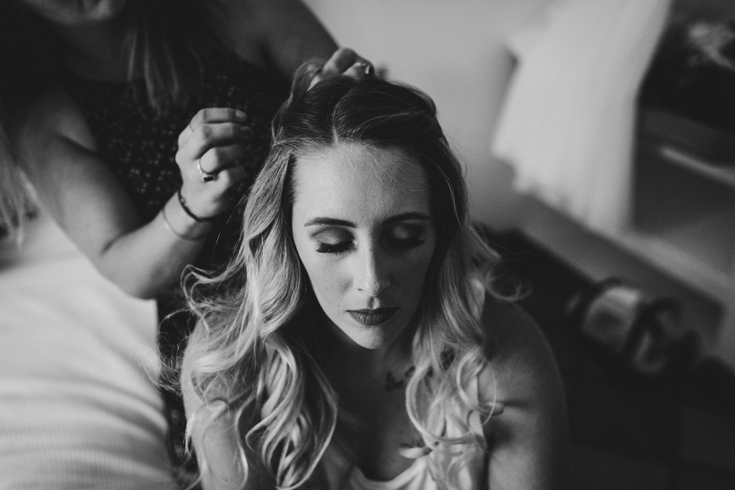 Bride Getting ready photos, Destination Wedding in Todos Santos, Baja California
