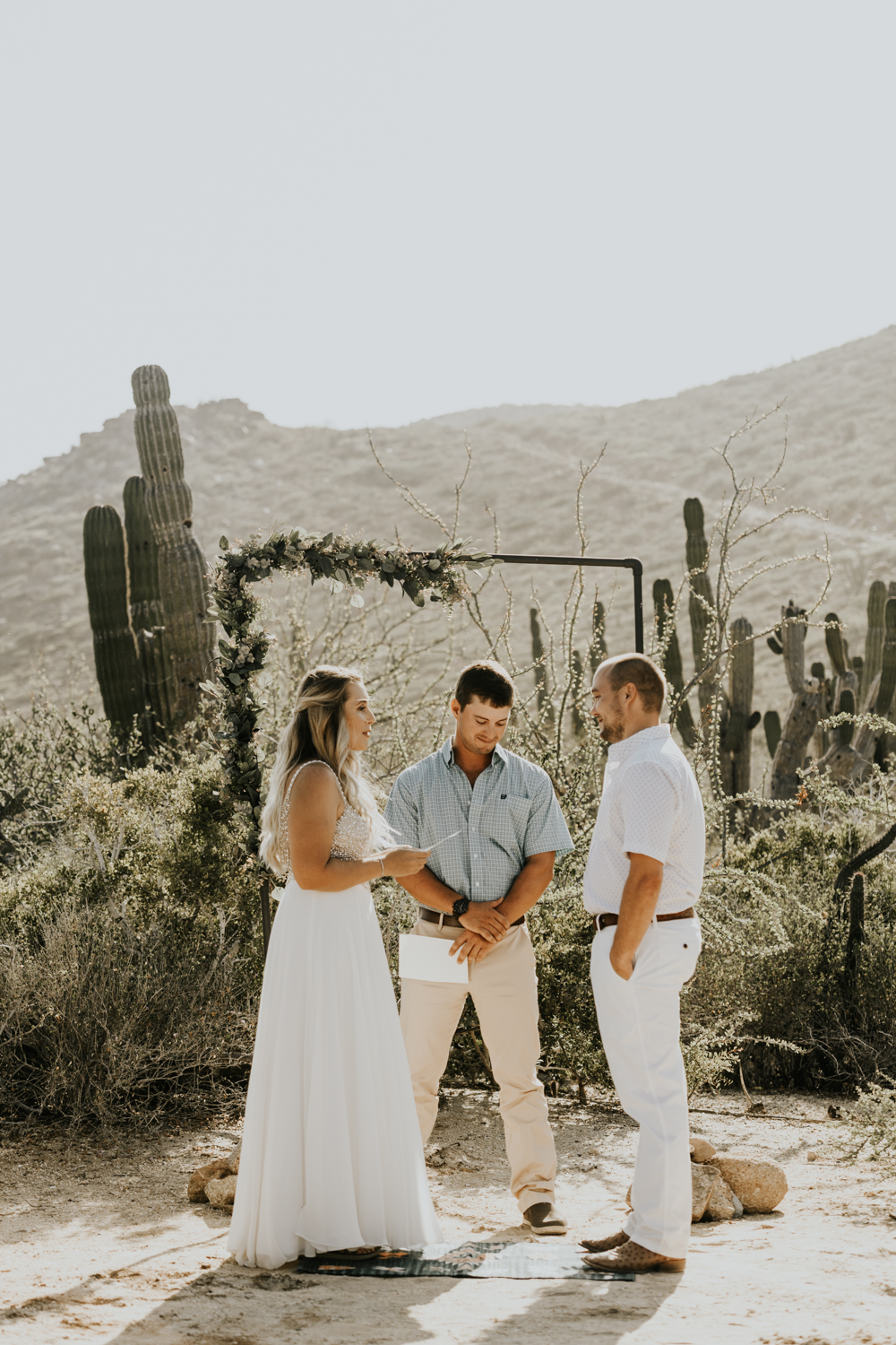 Intimate Wedding Ceremony photos in Todos Santos, Baja California Sur, Mexico
