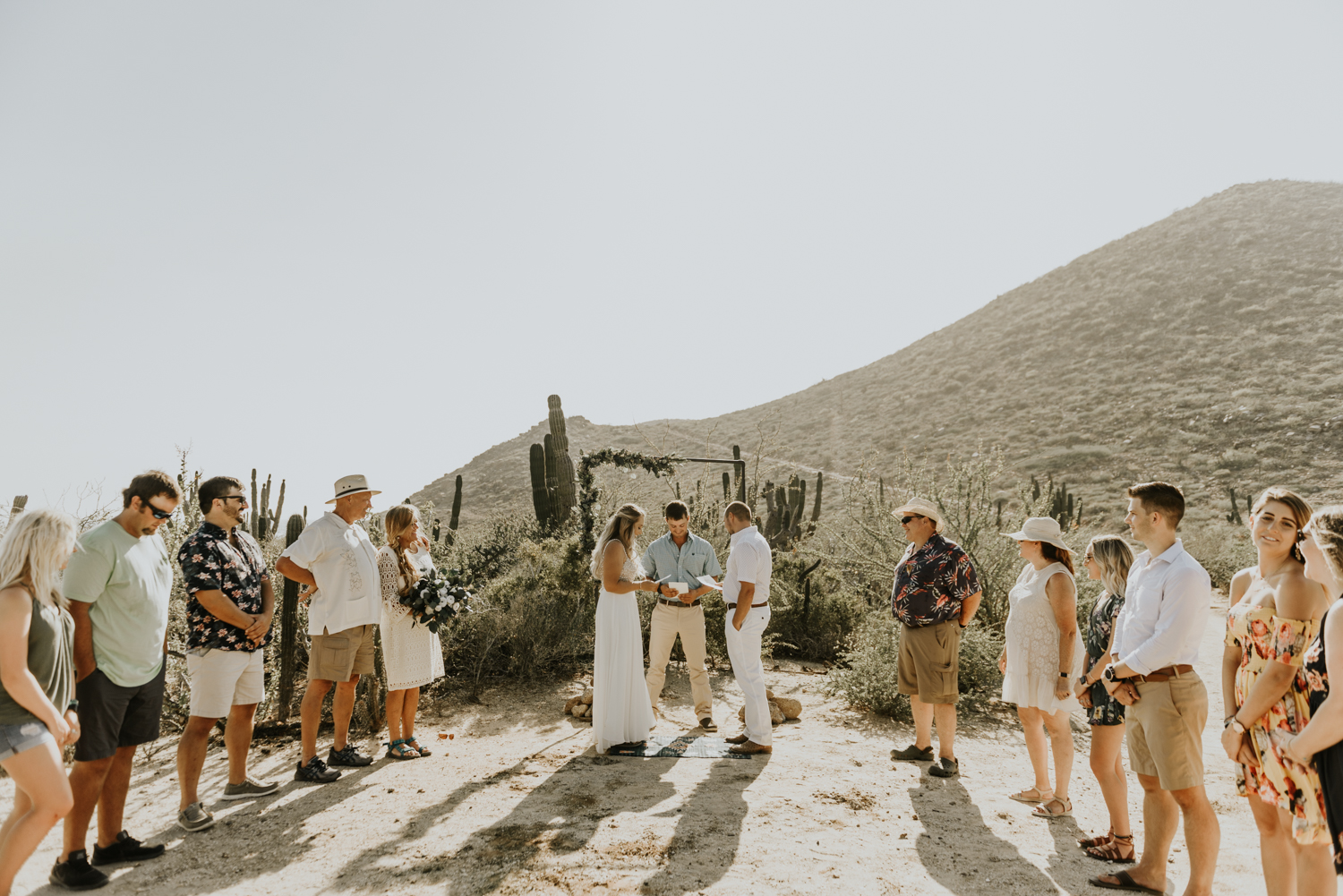 Intimate Wedding Ceremony in Todos Santos, Baja California Sur, Mexico