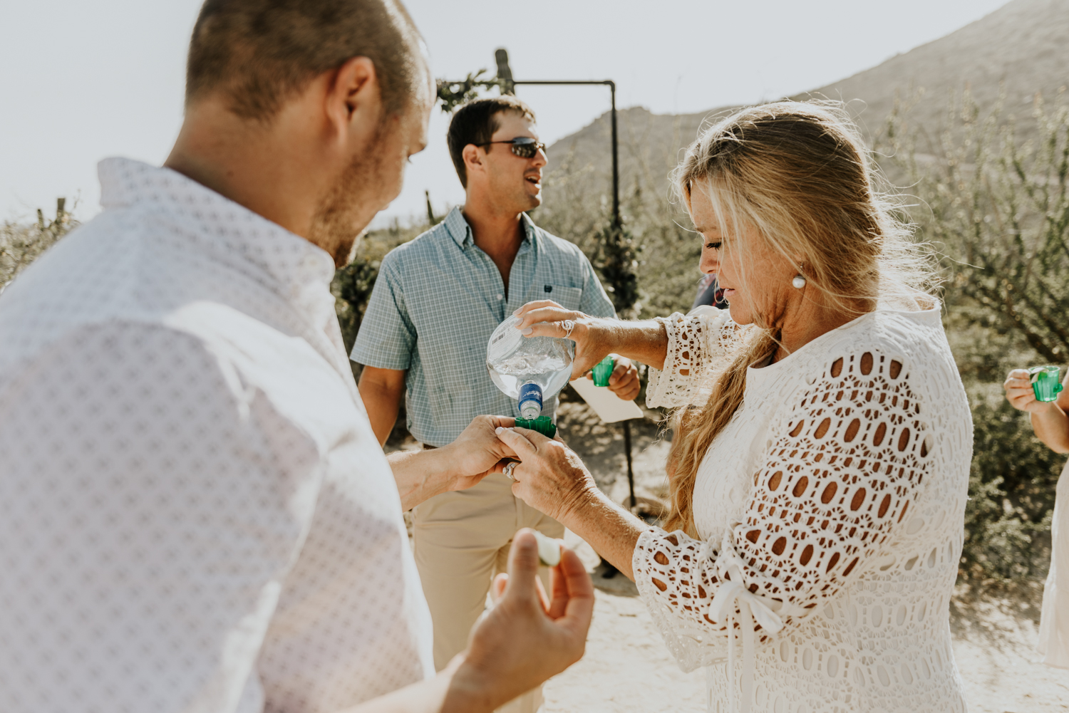 Tequila shot, Ceremony photos in Todos Santos, Baja California Sur, Mexico