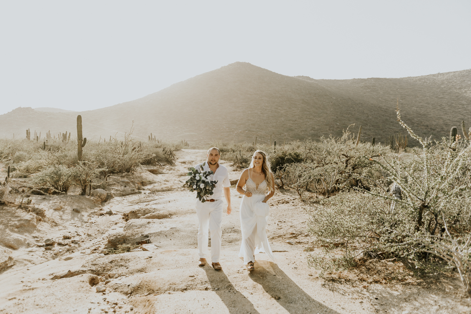 Intimate Elopement Wedding photos in Todos Santos, Baja California Sur, Mexico