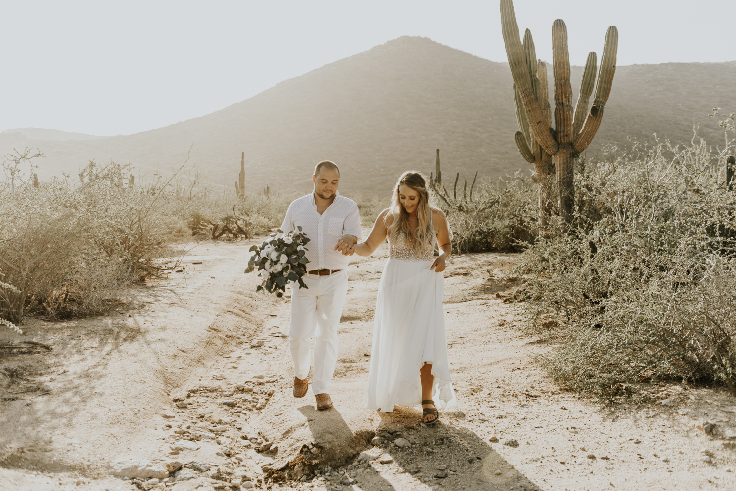 Intimate Elopement Wedding photos in Todos Santos, Baja California Sur, Mexico