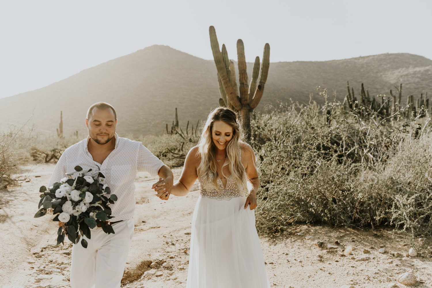 Elopement photos in Todos Santos, Baja California Sur, Mexico