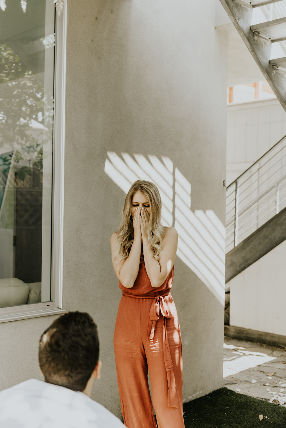 Surprise Intimate Destination Wedding at El Matador Beach in Malibu, California