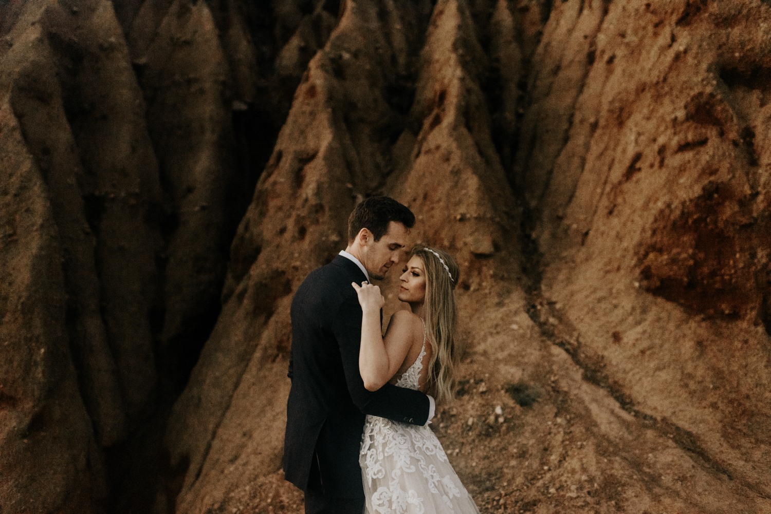 Surprise Intimate Destination Wedding at El Matador Beach in Malibu, California