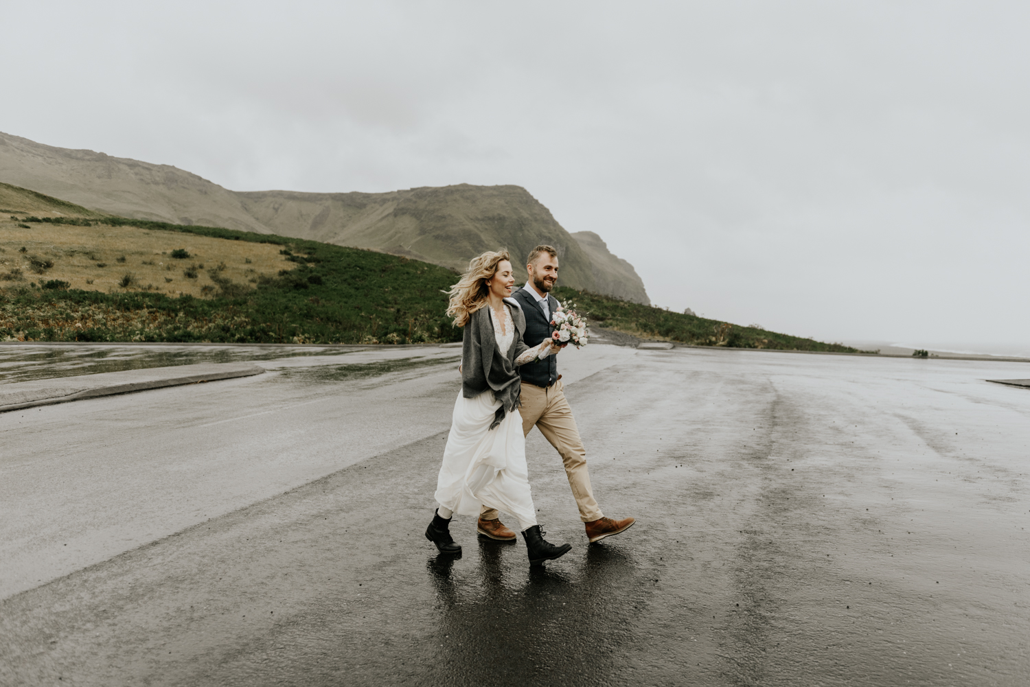 Destination Elopement Photographer in Vik, Iceland