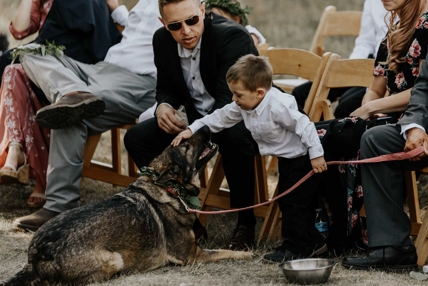 Intimate Mountain Wedding Ceremony Moments Photos in Meadow Creek, Pine Colorado