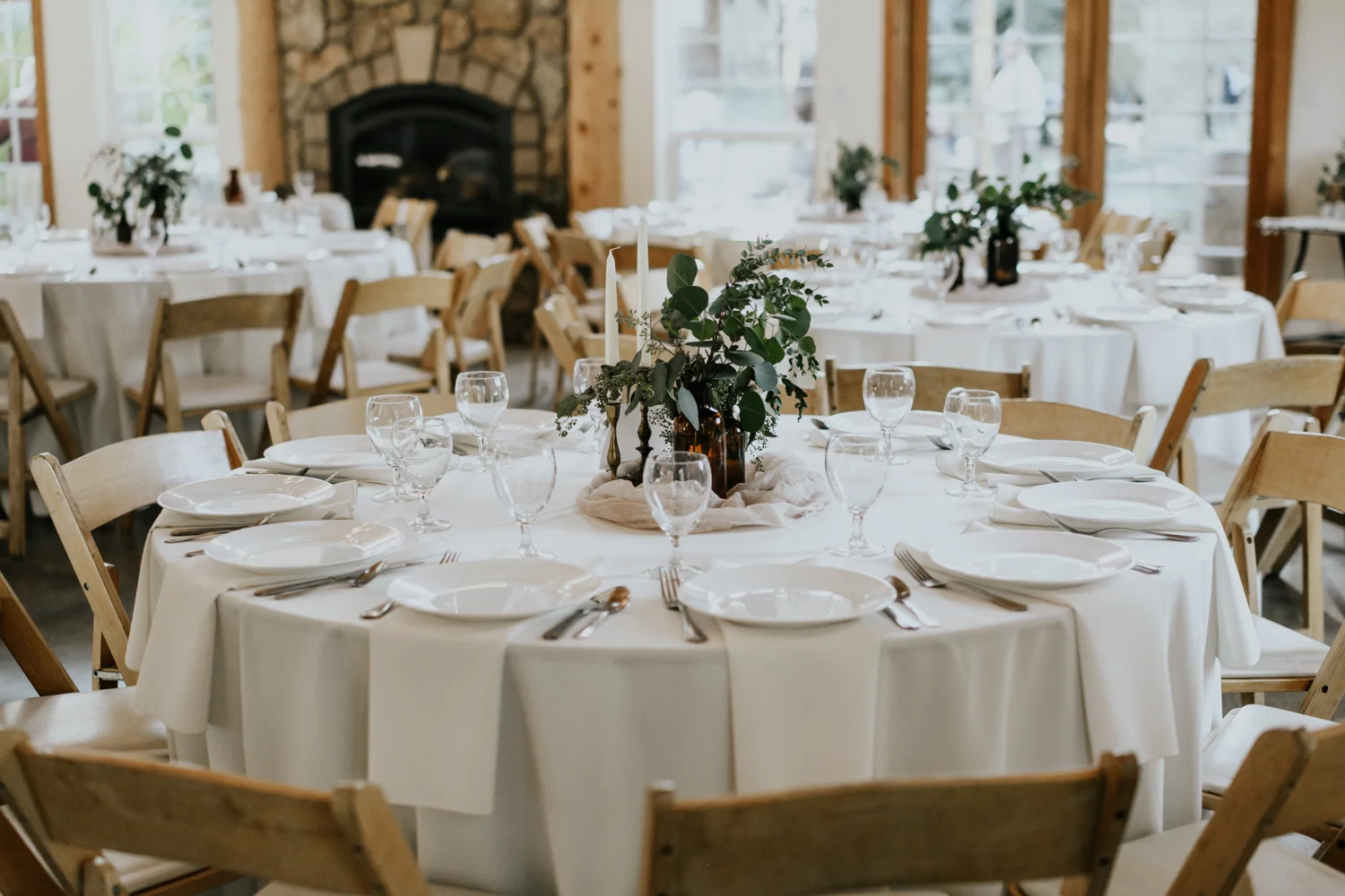 Intimate Mountain Wedding Decor Photos, Meadow Creek, Pine Colorado