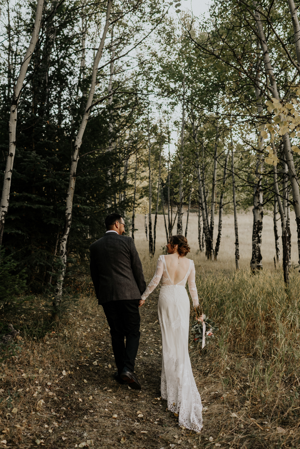 Intimate Mountain Wedding Photographer in Meadow Creek, Pine Colorado