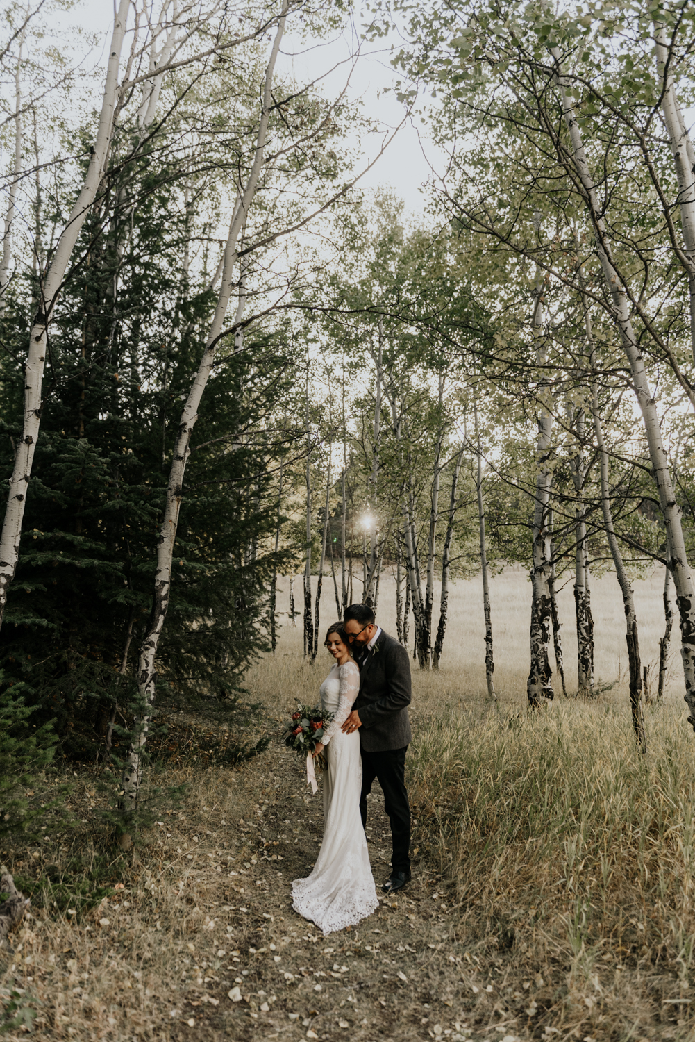 Intimate Mountain Wedding Photographer in Meadow Creek, Pine Colorado