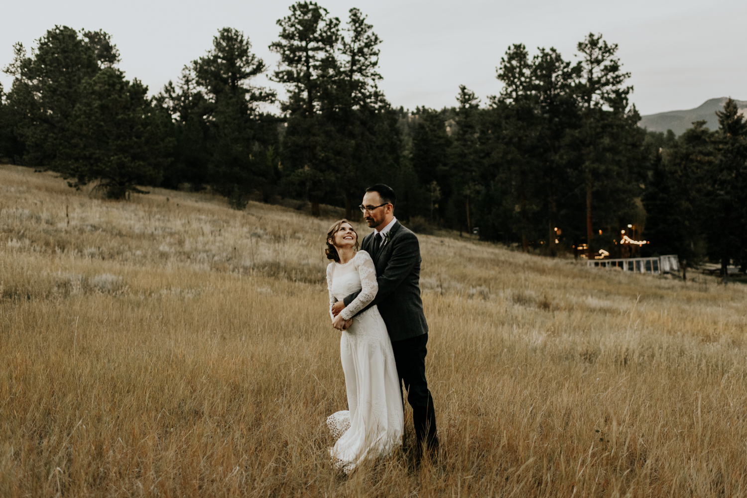Intimate Mountain Wedding Photographer, Meadow Creek, Pine Colorado