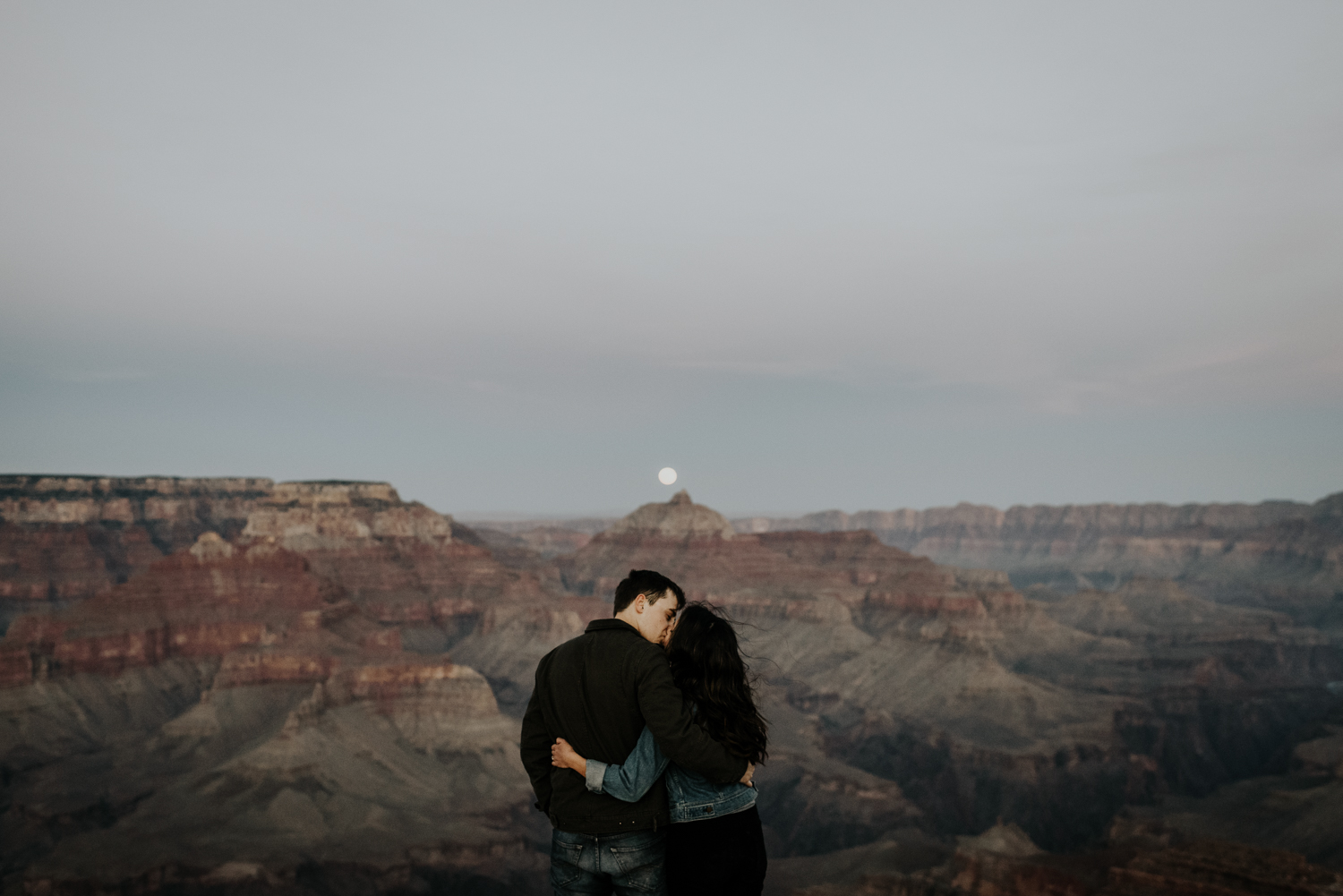 Couples Adventure Engagement Photographer at Grand Canyon National Park