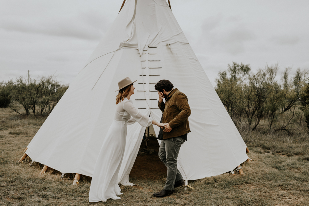 Desert Adventure Elopement Photographer in Palo Duro Canyon, Texas