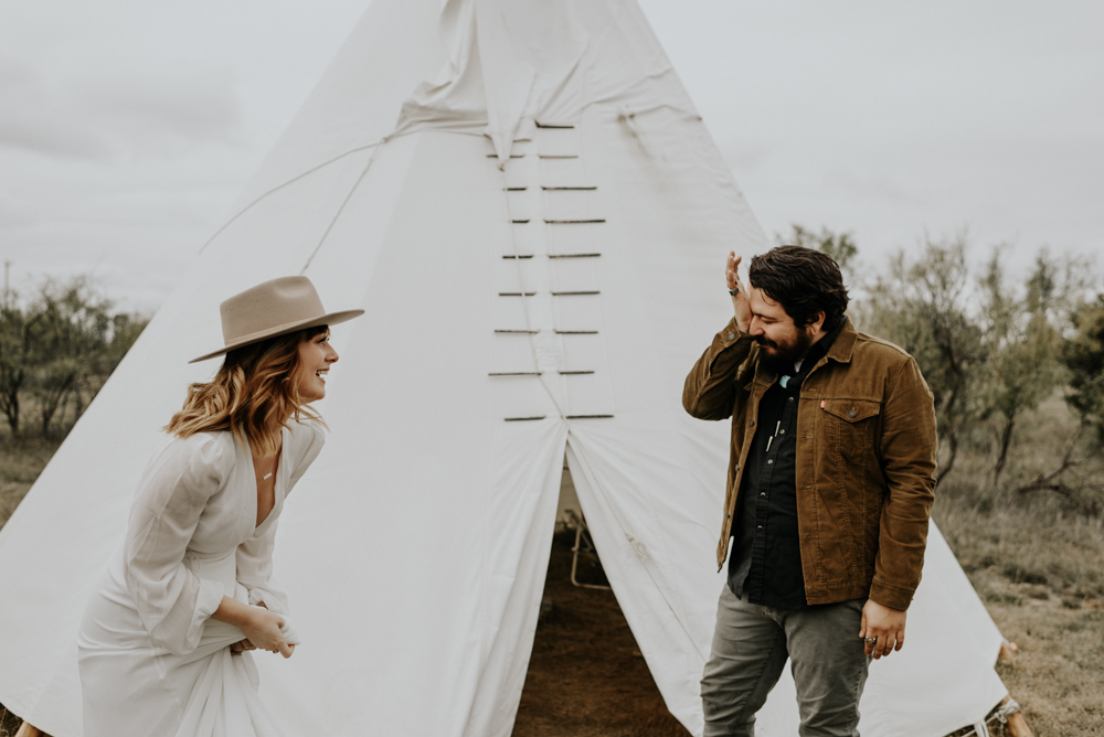 Desert Adventure Elopement Photographer in Palo Duro Canyon, Texas