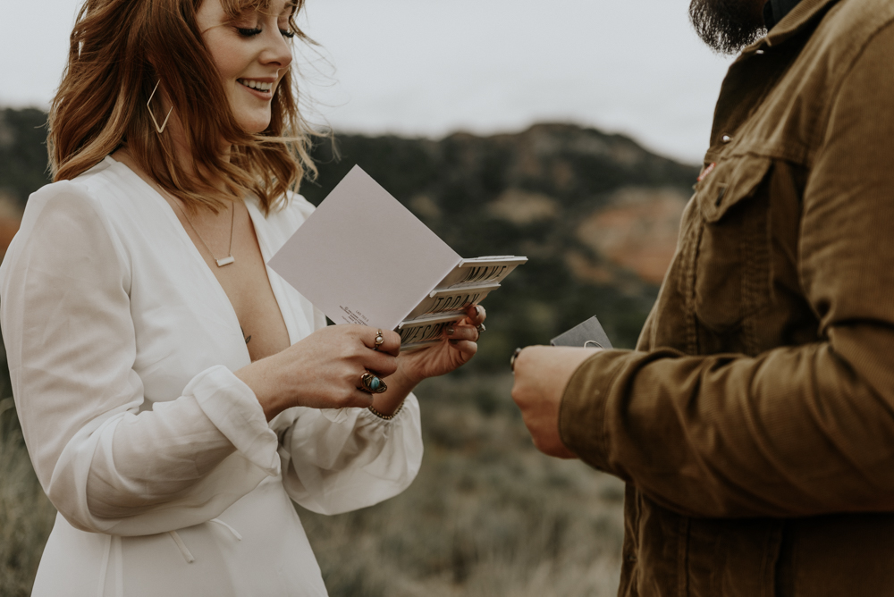 Desert Adventure Elopement Photographer in Palo Duro Canyon, Texas