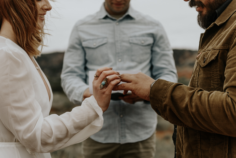 Desert Adventure Elopement Photographer in Palo Duro Canyon, Texas