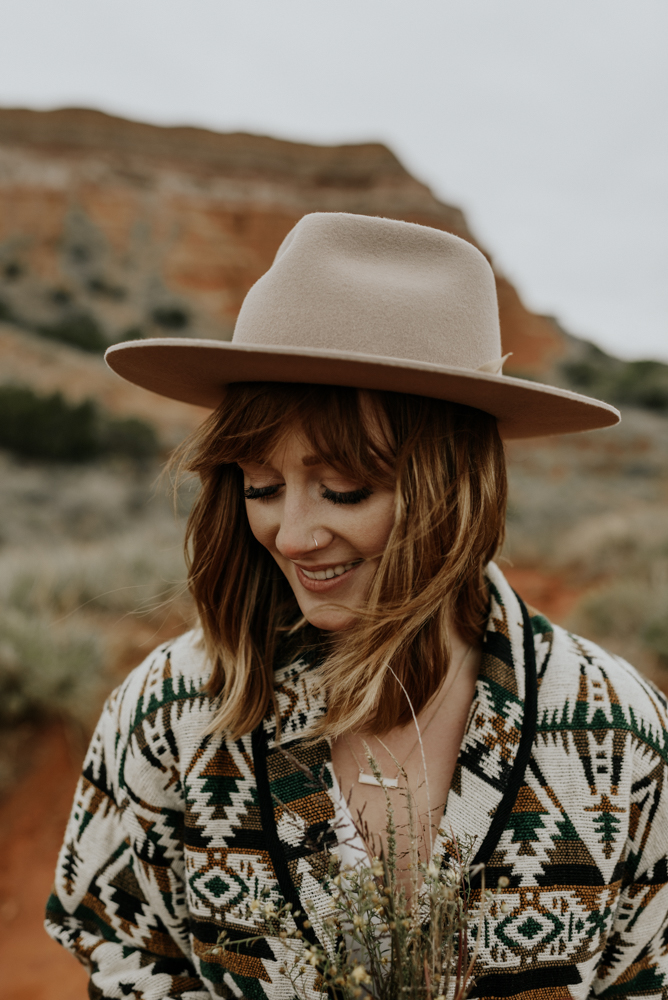 Desert Adventure Elopement Photographer in Palo Duro Canyon, Texas