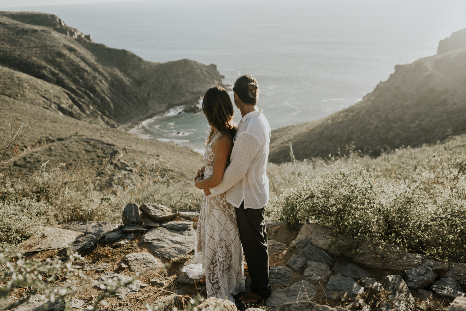 Couples Anniversary Adventure Session on the Baja California Sur Coast in Mexico